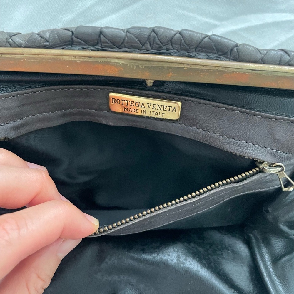 Bottega Veneta Dark Brown Crossbody Bag - Picture 6 of 14